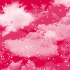 Red Cloudy Sky Background Pattern