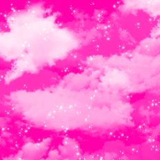 Pink Cloudy Sky Background Pattern