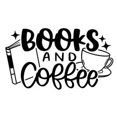 Books and coffee
