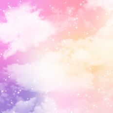 Pastel Ombre Cloudy Sky Background Pattern
