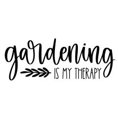 gardening is my therapy 1