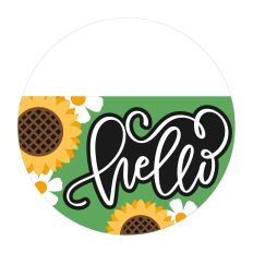 Hello Door Hanger