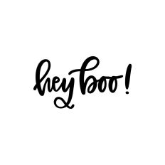 Hey Boo! Halloween Design