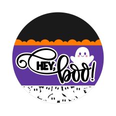Hey Boo Door Hanger