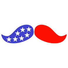 USA Mustache