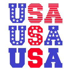 USA Stacked