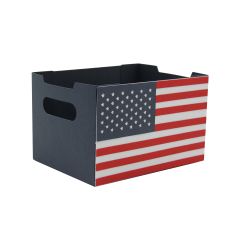 USA Flag Crate Box – Cut File