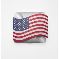 USA American Flag Treat Gift Box