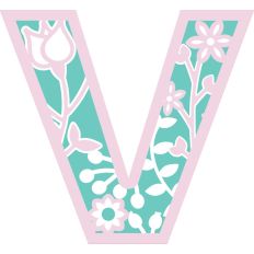 Layered blooming flowers V