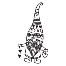 Gnome with hearts