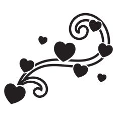 Hearts and Swirls
