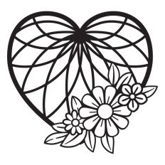 Floral heart