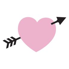 Heart and arrow