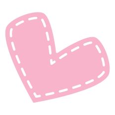 Heart with stitches