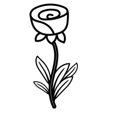 Stylized Rose
