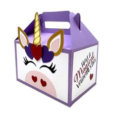 Valentine Unicorn Gable Box