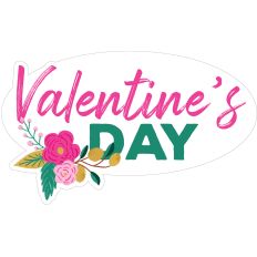 Valentine’s Day Title - Print and Cut