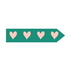 Valentines Day Sticker and Scrapbooking Heart