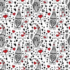 Valentines day pattern