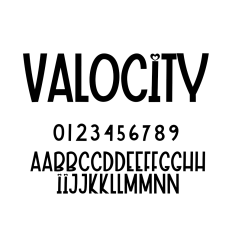 Valocity Handwritten Font