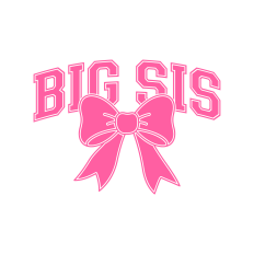 Big Sister SVG | Varsity SVG | Bow SVG