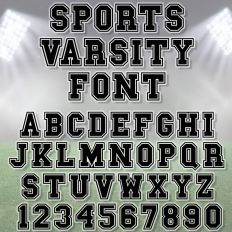 Varsity Sports Font