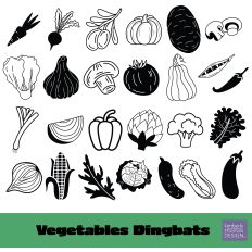 Vegetables Dingbats
