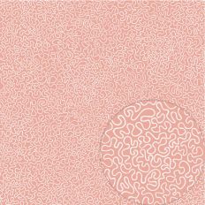 VERMICULAR RED WORM LIKE SQUIGGLY LINART NO REPEAT – RABEA