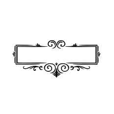 Vintage Scroll Frame
