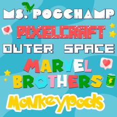 Video Game Favs Font Bundle