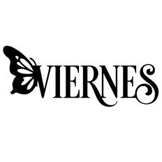 Viernes Butterfly Spanish Word Friday