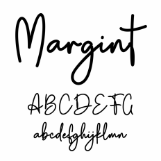 Margint Signature Font