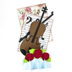 Violin Slice Card