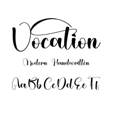 Vocation Font