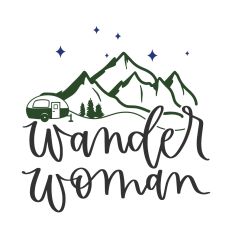 Wander Woman SVG