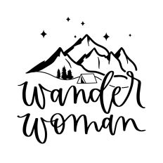 Wander Woman SVG
