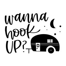Wanna Hook Up? SVG