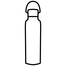 Water Bottle Outline