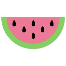 Watermelon Half Slice, Summer Fruit