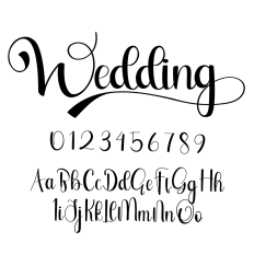 Wedding Font