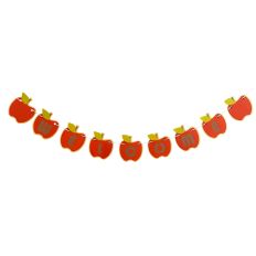 Apple Welcome Banner SVG Cut File