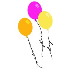 WELCOME FUN DAY BALLOON BOUQUET - RABEA BILZ