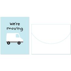 We're Moving Card