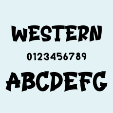 Western Font