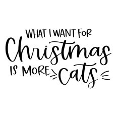 What I Want for Christmas is More Cats