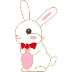 Bunny with Bow