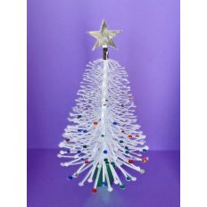 3D White Christmas Tree