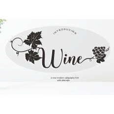 CD Wine  Font