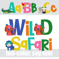 Wild Safari Color Font