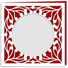 Wild Berry Branches Aperture Card
